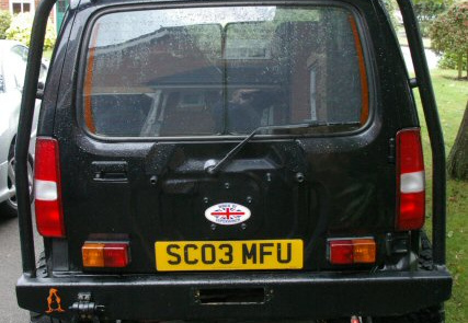 original rear view