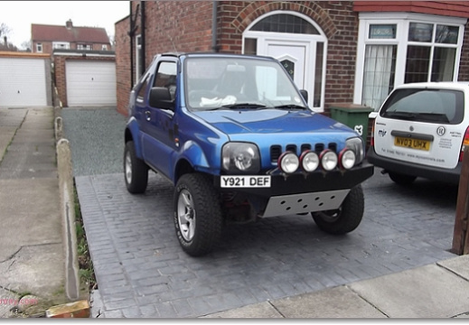 sized jimny front