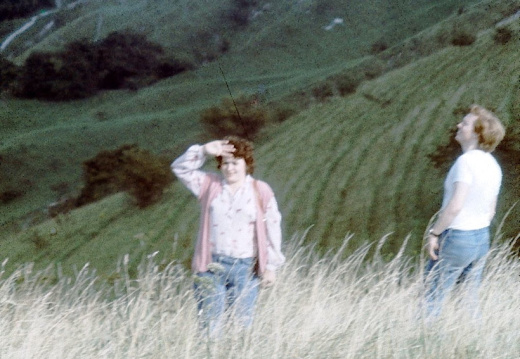 Keith McFarlane and Carole - Devils Dyke?