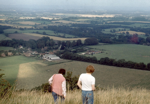 Keith McFarlane and Carole - Devils Dyke?