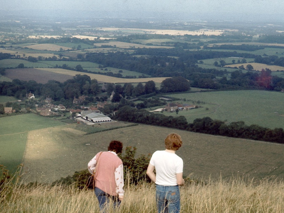 Keith McFarlane and Carole - Devils Dyke?