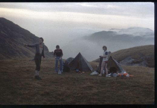 Paul Bolden, John Haslam and Keith McFarlane - Stickle Tarn