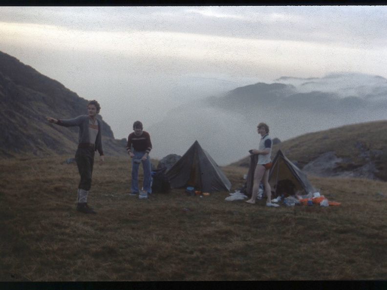 Paul Bolden, John Haslam and Keith McFarlane - Stickle Tarn