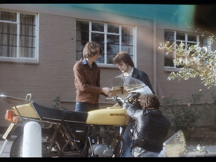Tom Newman and John Haslam - Alistairs Motorbike?