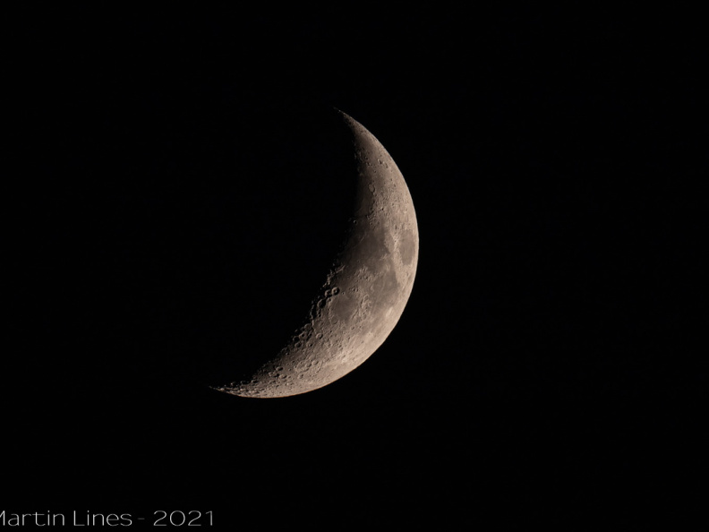 32% Waxing Crescent Moon