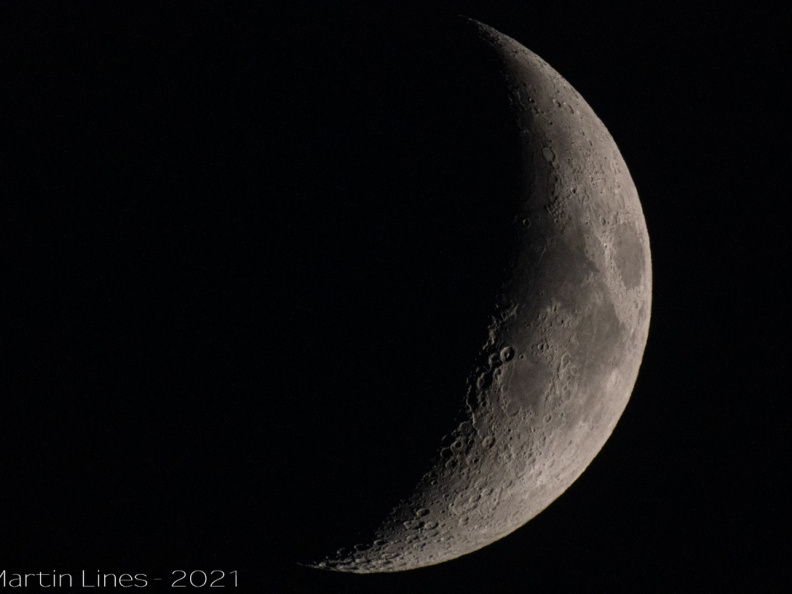 32% Waxing Crescent Moon