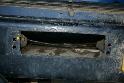 rear winch tray