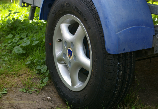 New trailer wheels