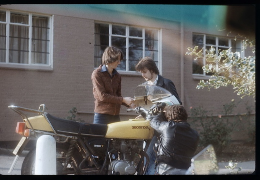 Tom Newman and John Haslam - Alistairs Motorbike?